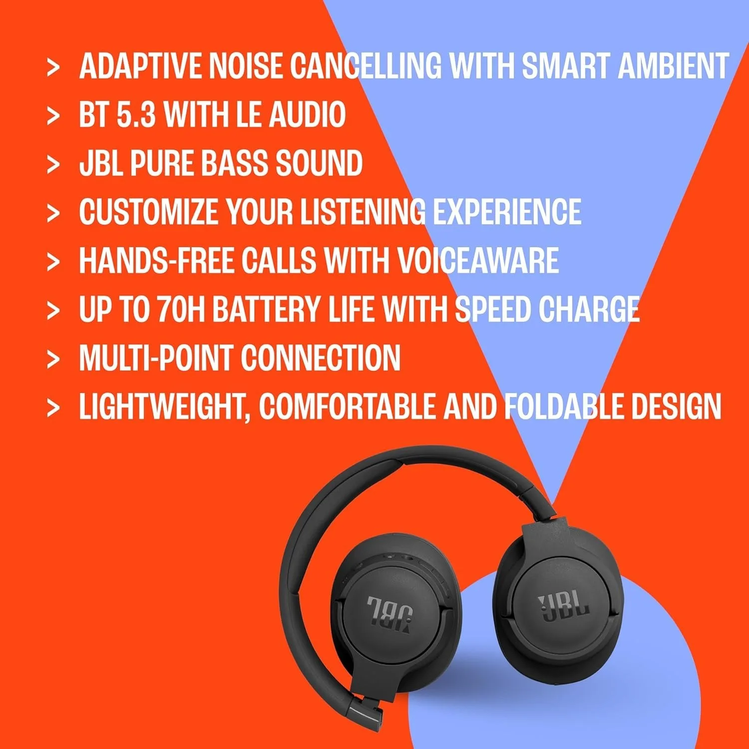 JBL Tune 770NC Wireless Headphones - Image 6