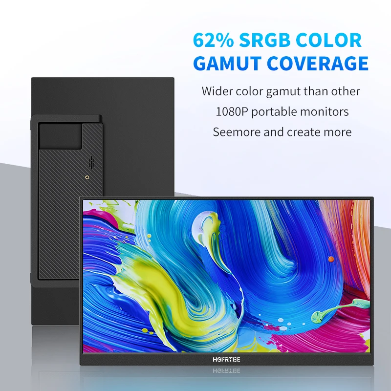 HGFRTEE 15.6" Portable Monitor – Full HD IPS Display - Image 3