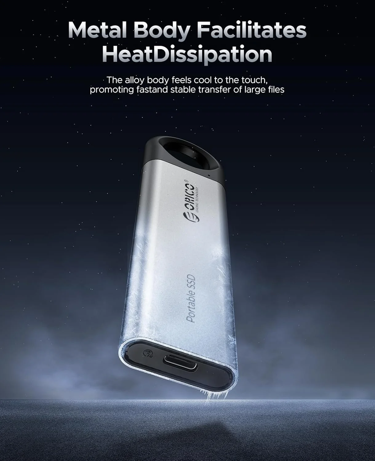 1TB External SSD Up to 1050MB/S Hanging Hole Design Portable Solid State Drive Storage PSSD - Image 6