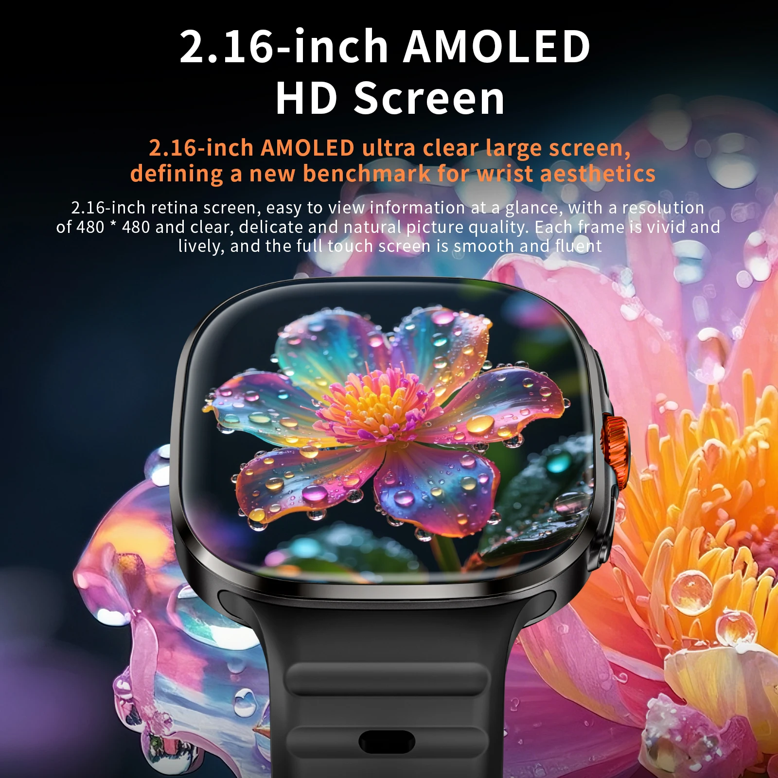 LOKMAT Android Phone Smart Watch with Camera - Image 3