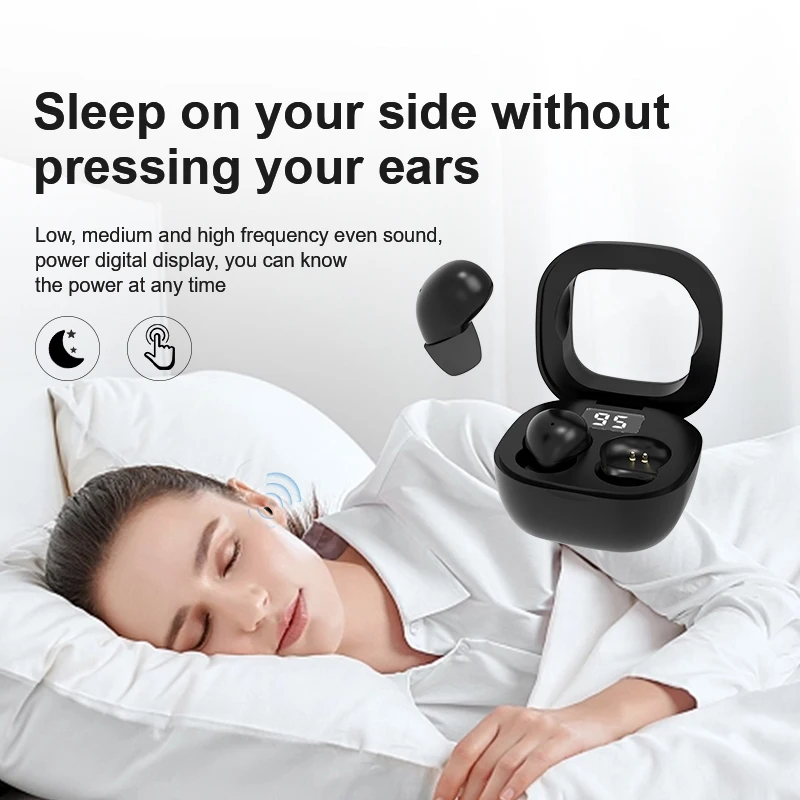SK19 TWS Mini Wireless Earbuds with Super Bass - Image 2