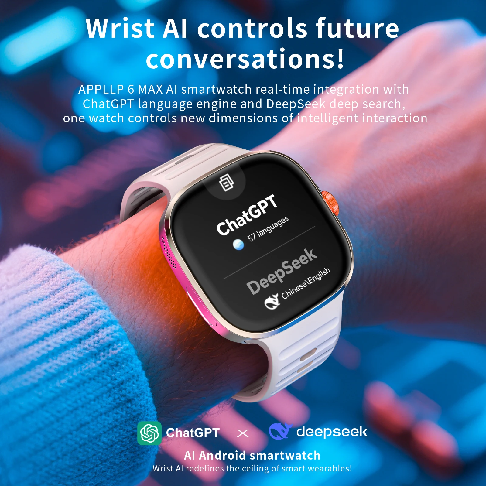 LOKMAT Android Phone Smart Watch with Camera - Image 4