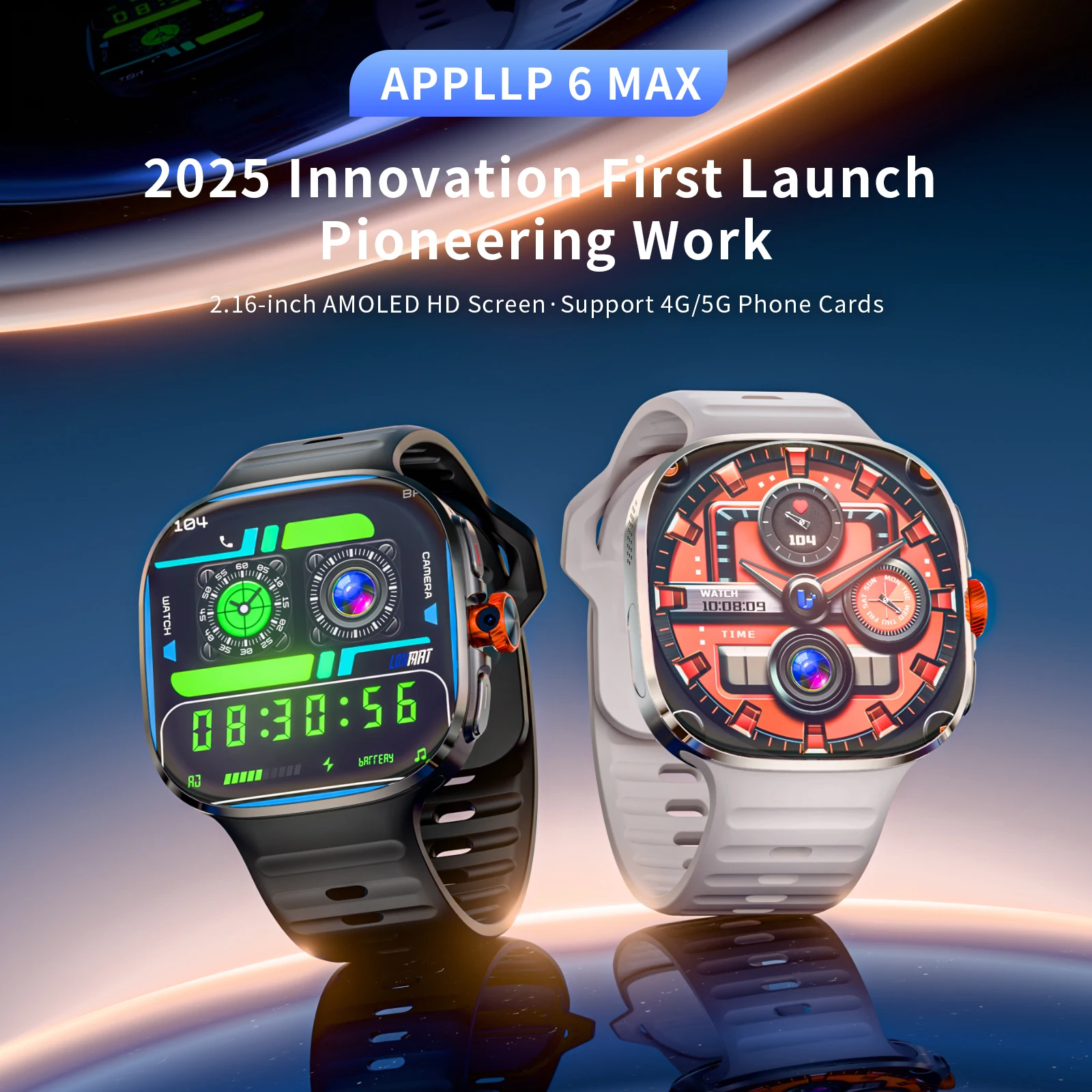 LOKMAT Android Phone Smart Watch with Camera - Image 2