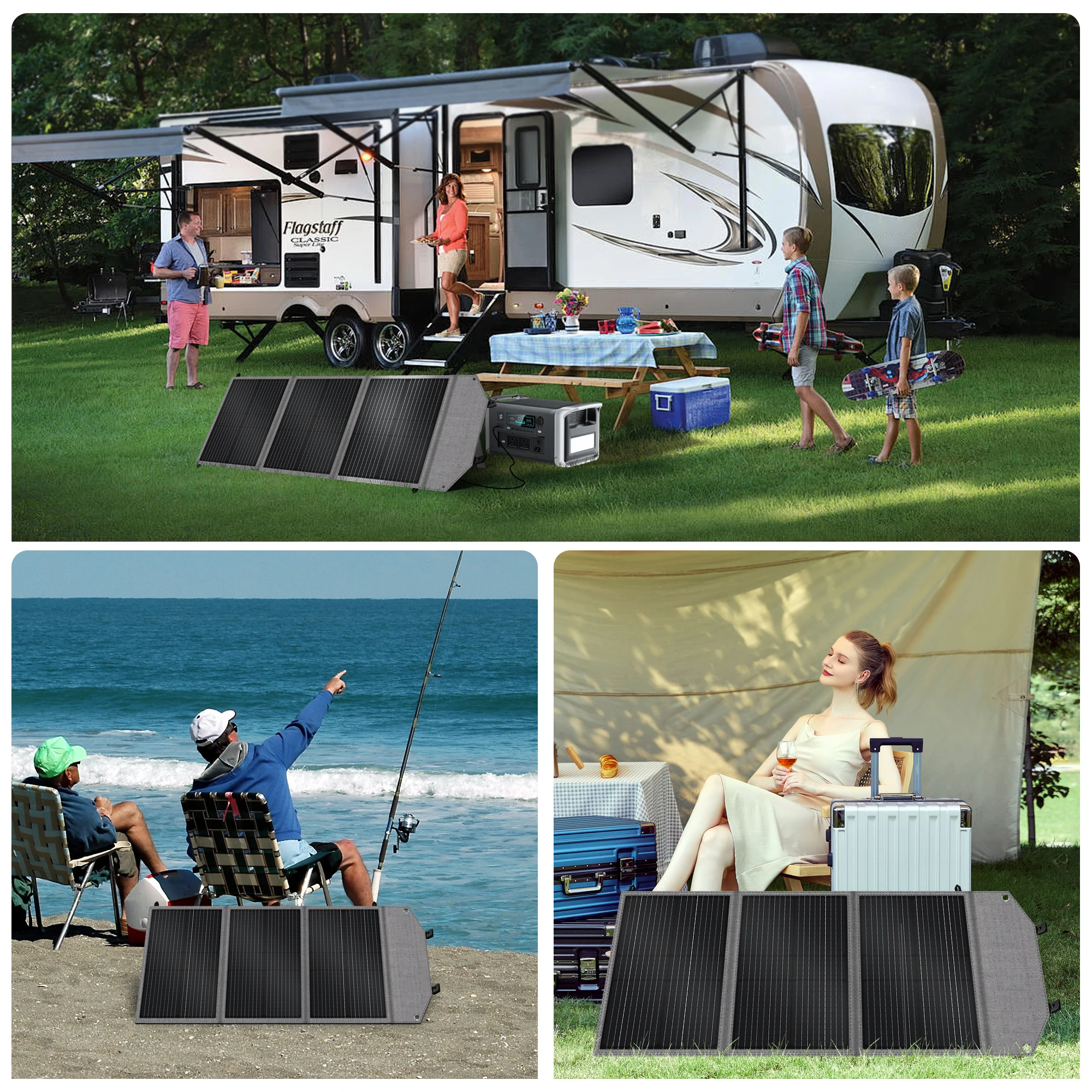 CTOLITY SP100 100W Portable Solar Panel - Image 2