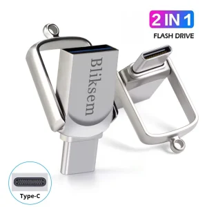 2in1 USB Flash Drive 64GB 128GB for USB 2.0/ C