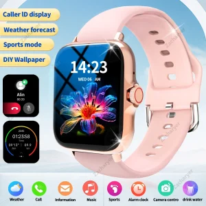 Smart watch, wireless calling/dialing, music control, call reminder and rejection, message reminder