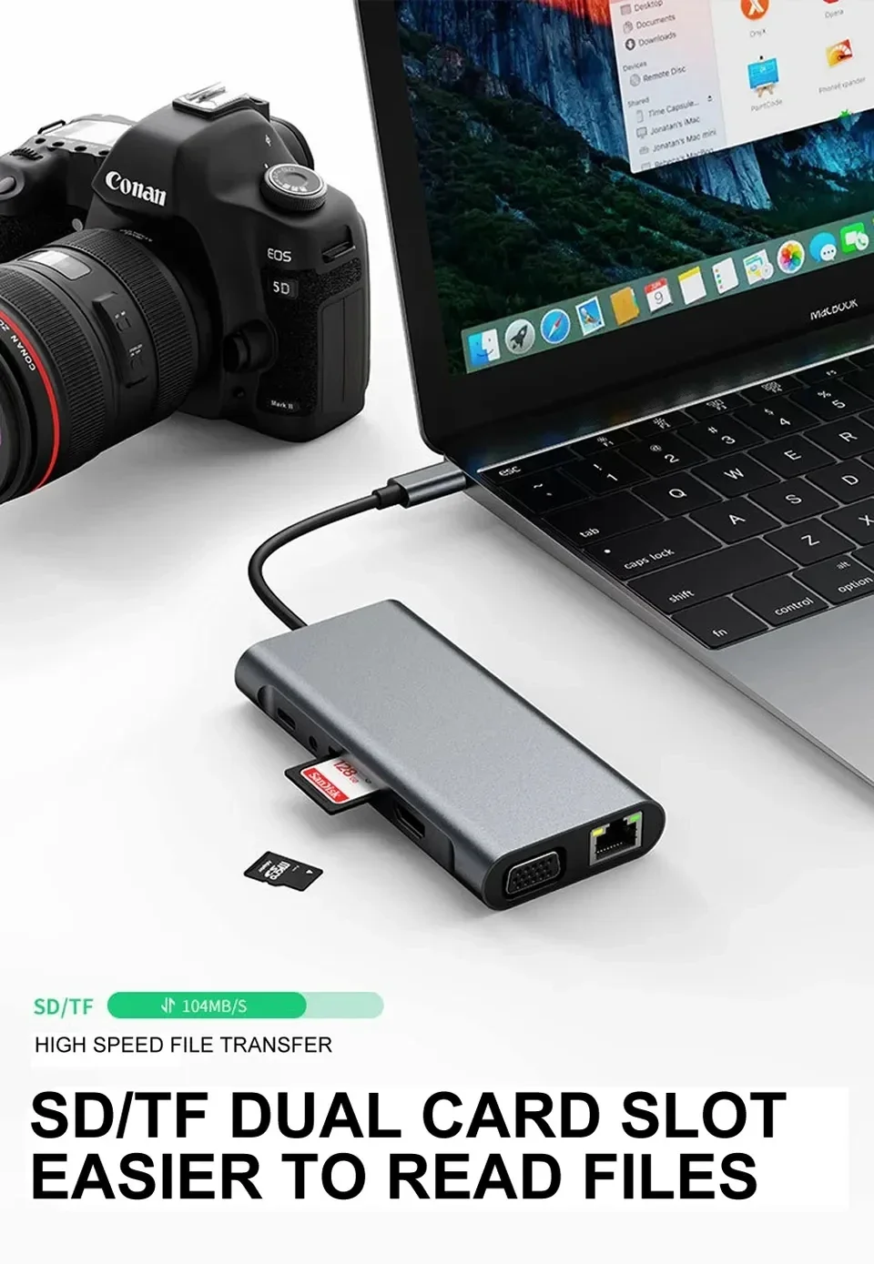 USB‑C 10‑in‑1 Hub with 4K HDMI & PD - Image 6