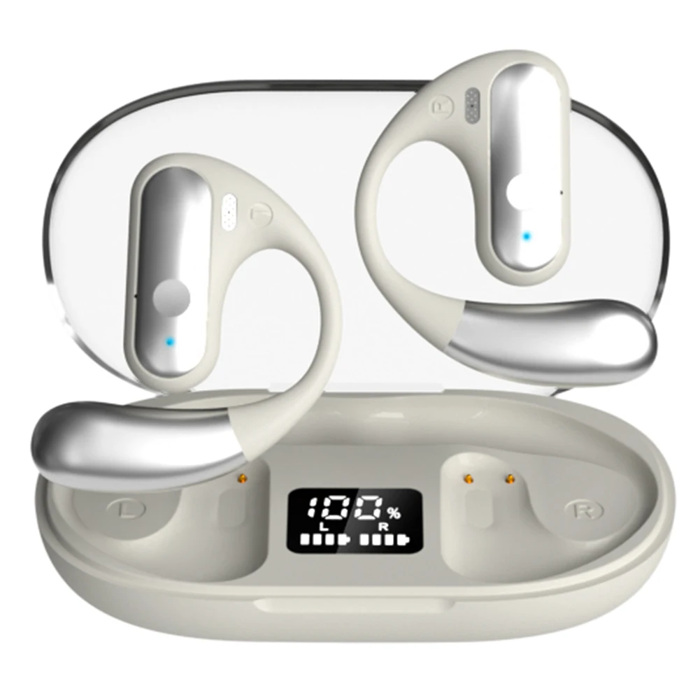 144 Languages AI Translator Earbuds Bluetooth-Compatible 5.3 Real-Time